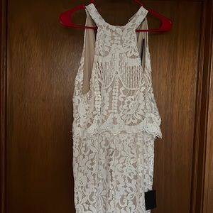 Large NWT White Lulus Jumpsuit